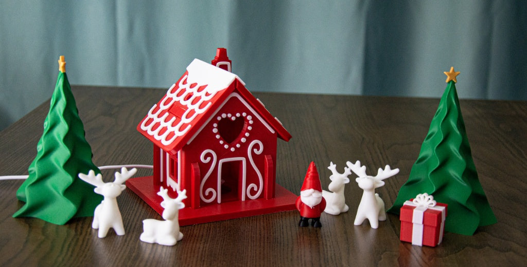 Christmas Village Set – Festive Decorative Scene