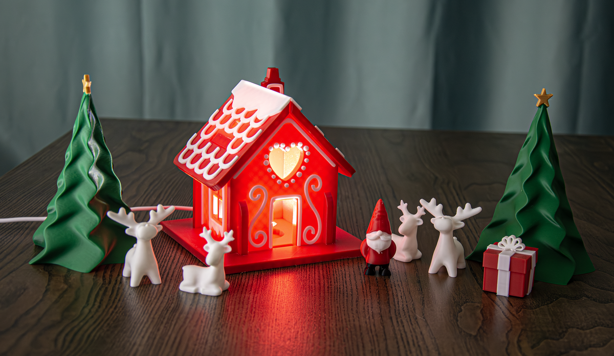 Christmas Village Set – Festive Decorative Scene